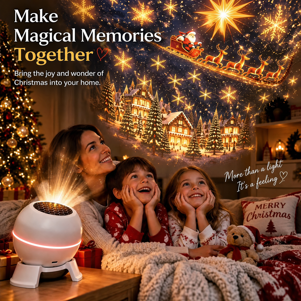 JingleView™ Christmas Projector